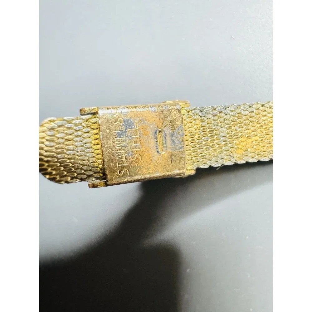 Vintage Austin Premier Quartz Women's Watch Gold Tone Mesh Band WORKING